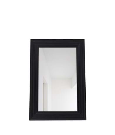 Kintbury 120 Rectangular Mirror Black_Front PR