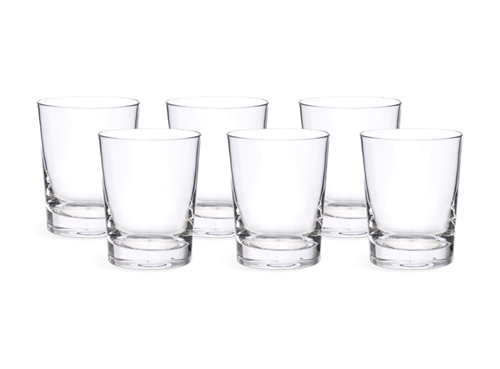 Greenwich Small Water Glasses, Set of 6