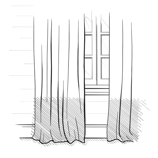 Crosshatch - Curtains Horizontal