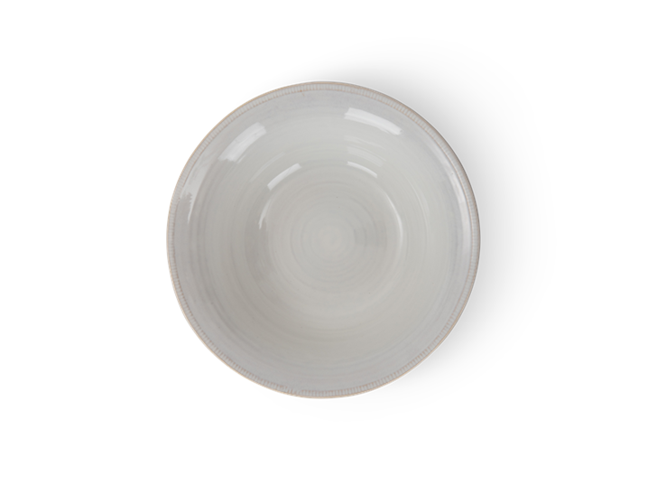 Sutton serving bowl, large, off white, above