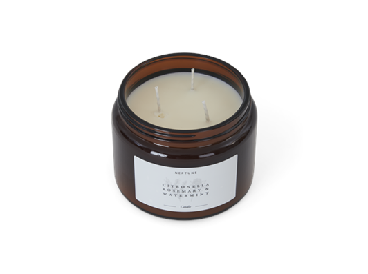 Citronella candle_above