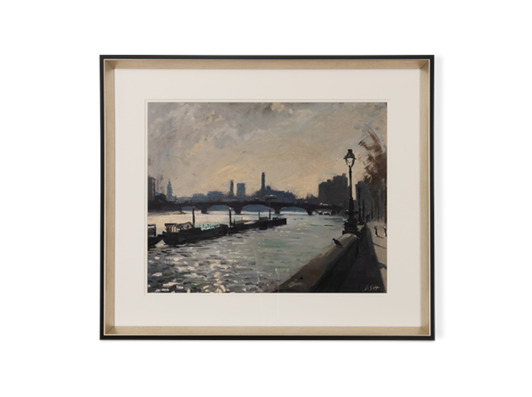 River Thames - Chelsea Embankment - front