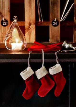Isla 3 mini stockings & Kate teardrop