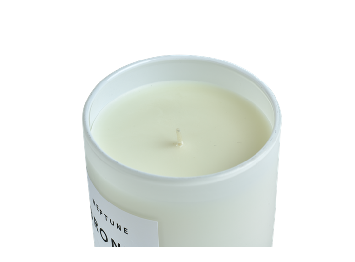 Bronte Amber Scented Candle, White D