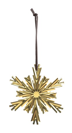 Alba hanging snowflake - front