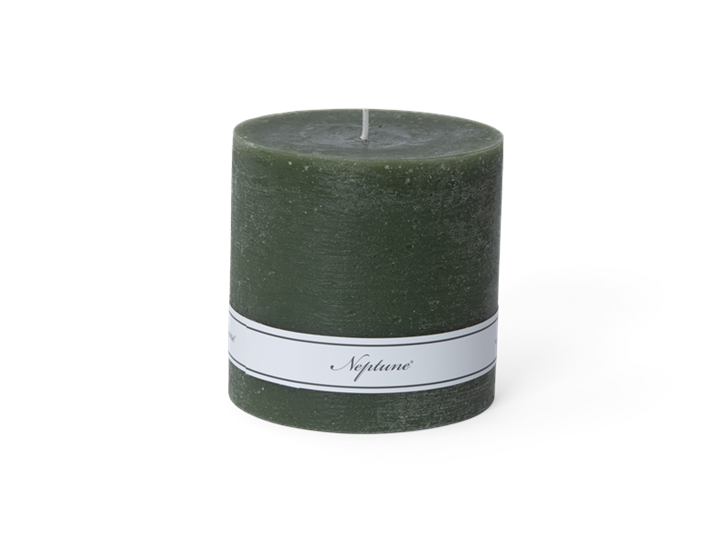 Blyton Candle Olive 10x10, front