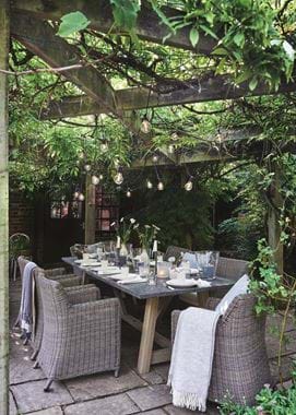 Stanway Bluestone 8 Seater Table & Stanway Carver Chairs_Garden Patio