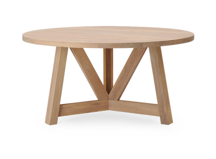 Arundel 150 Table Natural Oak_Side