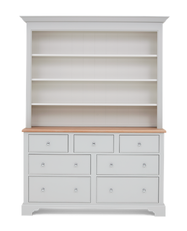Chichester 5ft Open Rack Grand Dresser Top Front