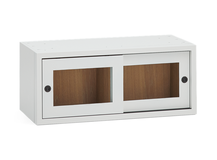 Chawton 38 Top Cabinet - Glazed - Snow