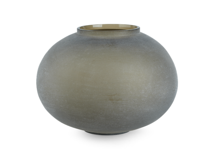Alconbury Round Vase Large Grey_Front