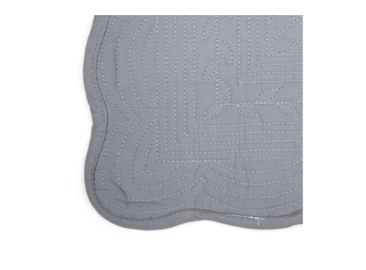 Emily Quilted Placemats Set of 6 Mist_Detail