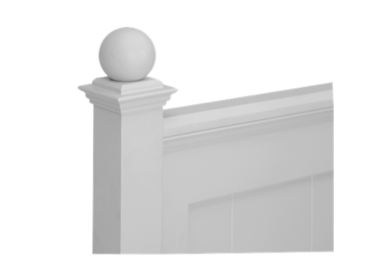 005 Chichester King Solid Painted Headboard Detail 01