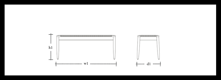 Wycombe bench_Dims