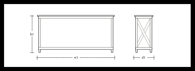 Herston Console Table Large