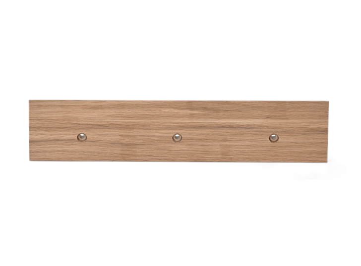 Carter 84 Rectangular Mirror - Black Steel Rail