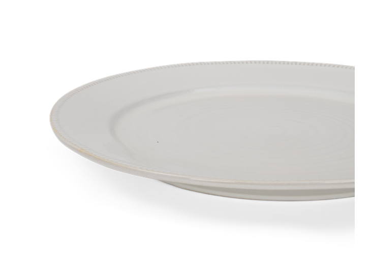 Sutton dinner plate, off white, 5 rim