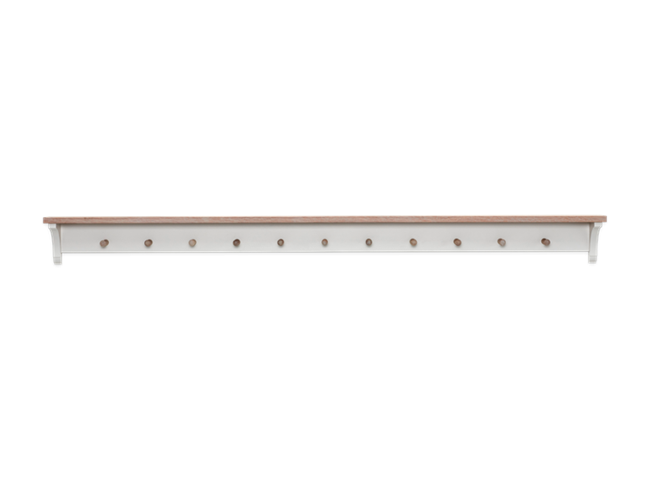 Suffolk 6ft Coat Rack Silver Birch Front