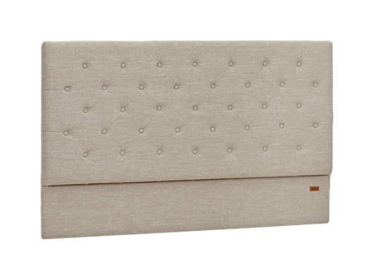 023 Charlotte King Imogen Holkam Sand Headboard 3Q