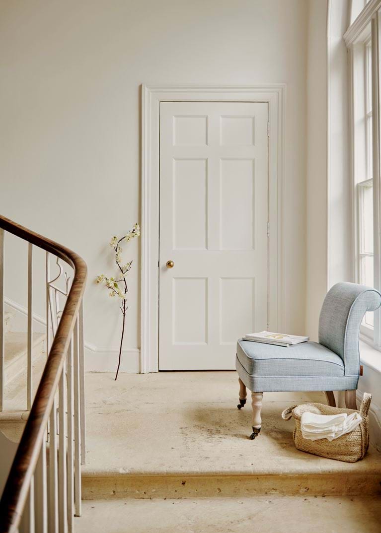 Madeleine Chair_Harry Flax Blue