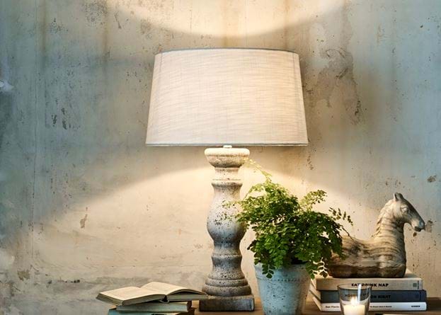 Hanley Pillar Lamp Console Table