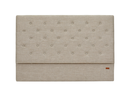 022 Charlotte Double Imogen Holkam Sand Headboard Front