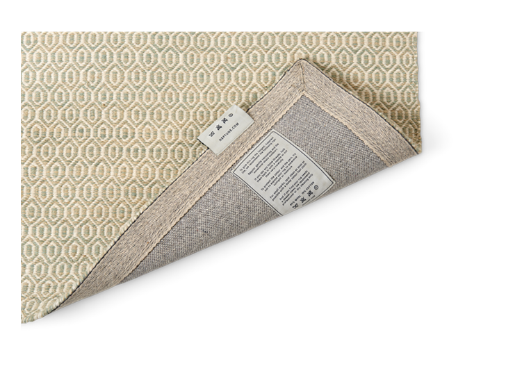Alderbury geometric rug 70x240_soft taupe_detail 1