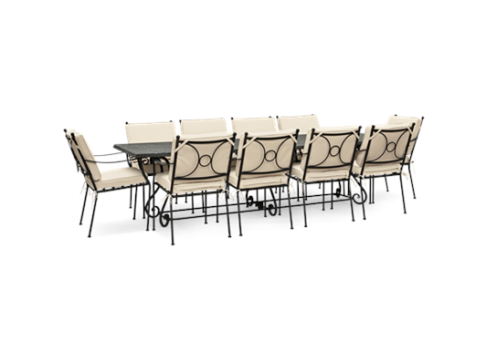 Monaco 10- Seater Garden Set_Garden Furniture
