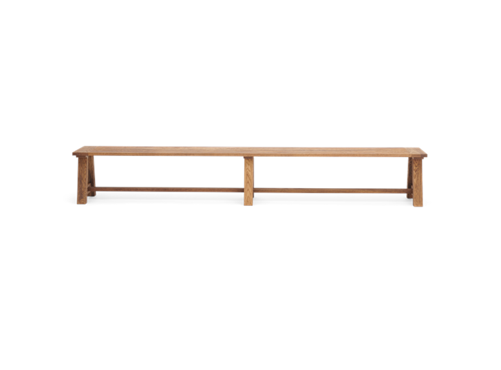 Arundel_280 Bench_Dark Oak_Front