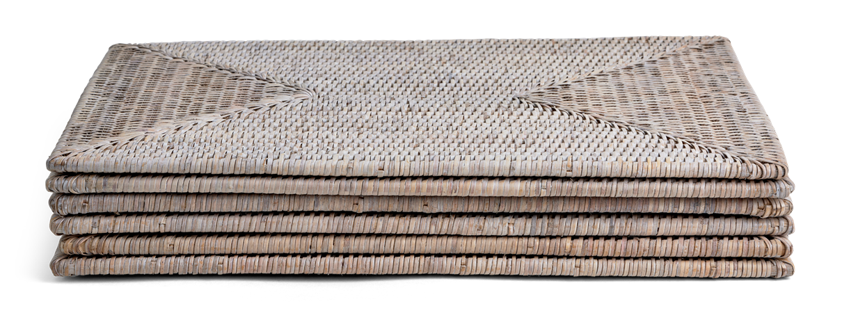 Ashcroft Rectangular Placemats Set of 6_Stack