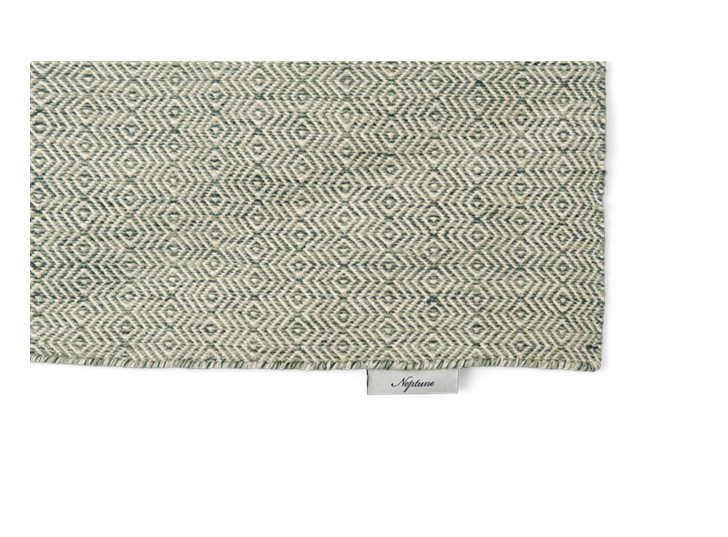 Naunton rug 70x240 teal_detail 1