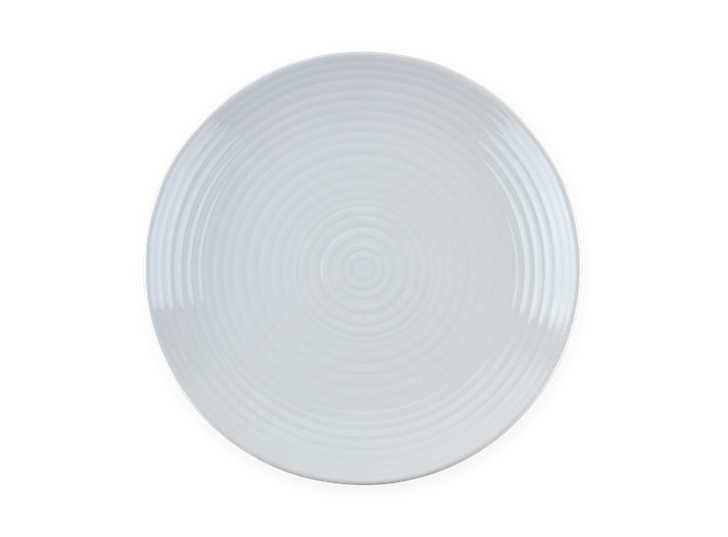 Lewes Dinner Plate Grey_Top