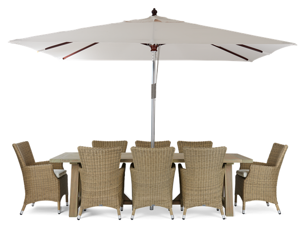 Stanway Teak and Cayton with Parasol