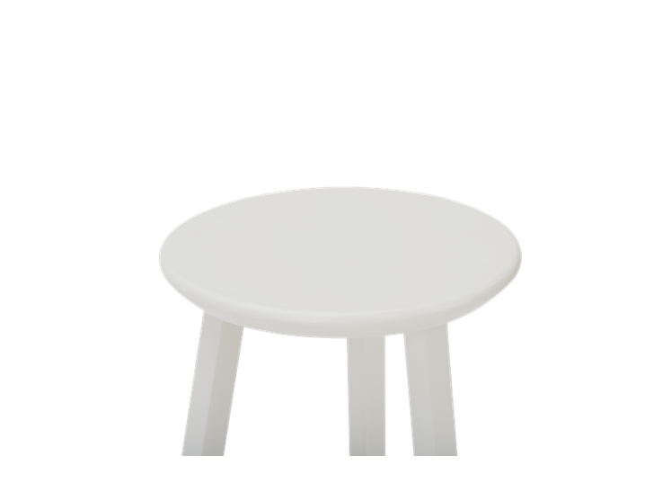 Northwich Painted Stool Silver Birch_Detail 1
