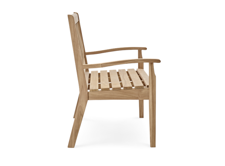 Canterbury 5ft Wave Back bench