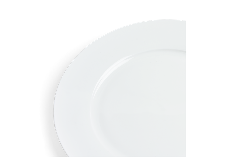 Fenton Dinner Plate Set of 6 White_Detail