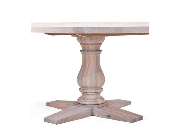 Balmoral 160 Round Table_Seasoned Oak_Detail 3
