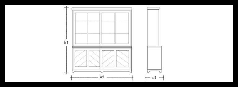 Holborn 6ft dresser