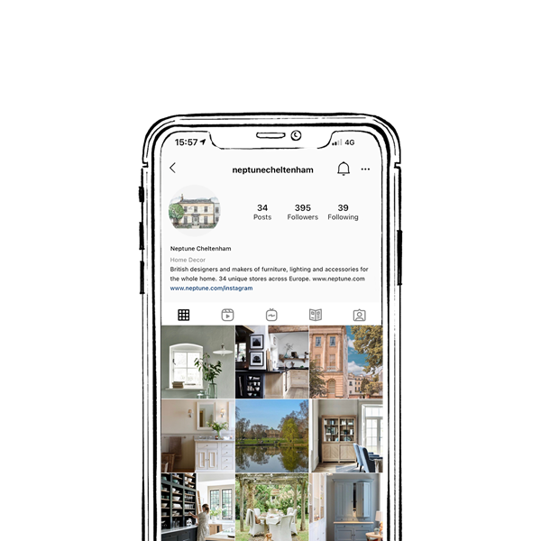 Cheltenham - iPhone Instagram for store page