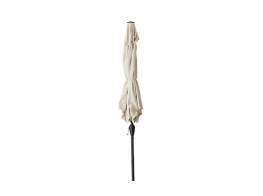Staysail 2.5m Round Parasol Black