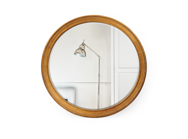 Fleming 120 Mirror Gilt Gold_Front