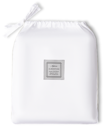 Albertine Fitted Sheet Lily Double_Front
