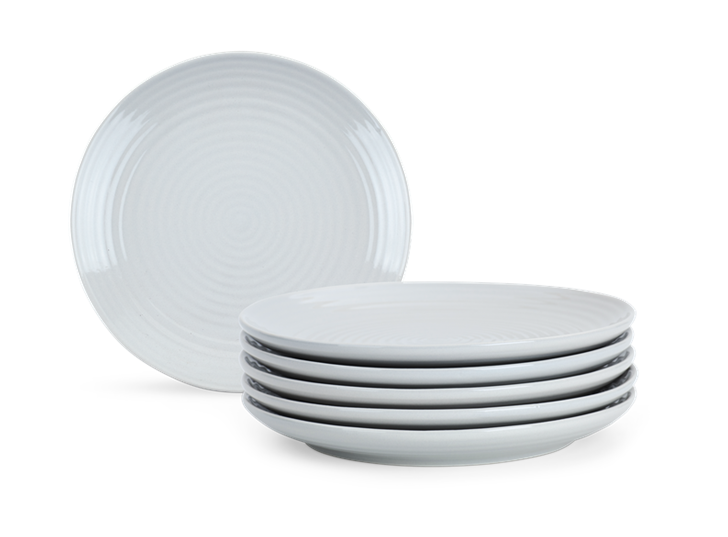 Lewes Side Plate Grey_Stack