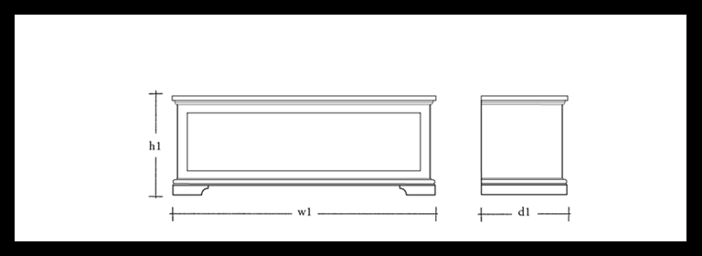Henley storage box wide_Dims