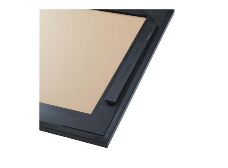 Kintbury 154 Rectangular Mirror Black_Fixings Detail PR