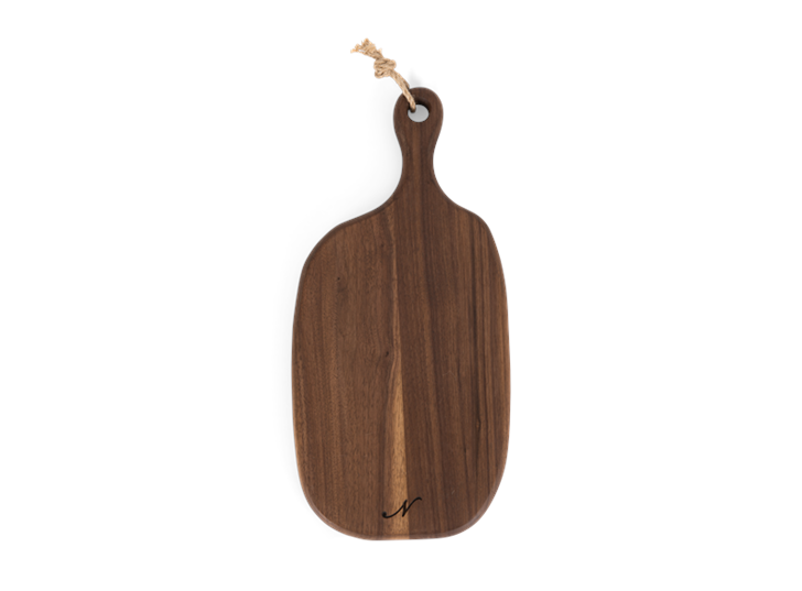 Bermondsey chopping board, with handle, above
