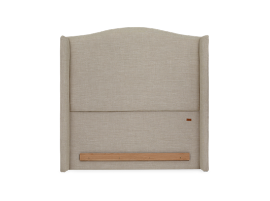 046 Charlie Double Imogen Holkam Sand Headboard Front