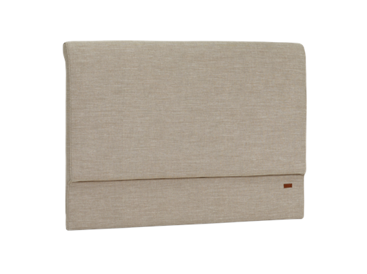 017 Olivia Double Imogen Holkam Sand Headboard 3Q