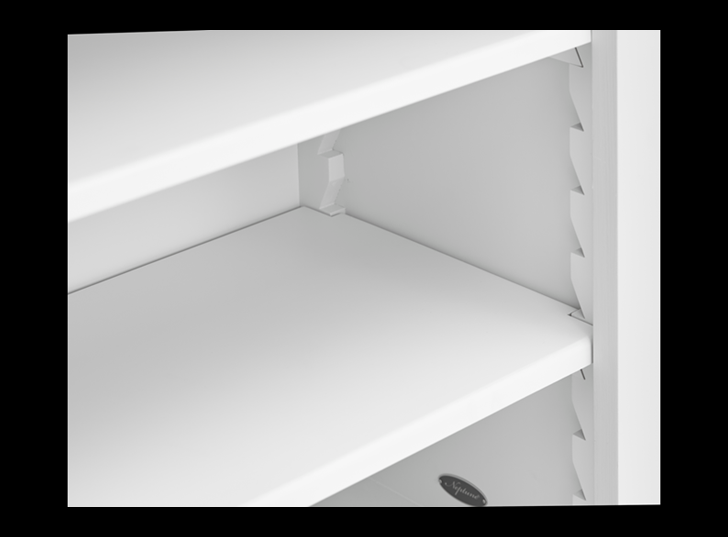 Chichester Small Open Bookcase 3ft | Neptune
