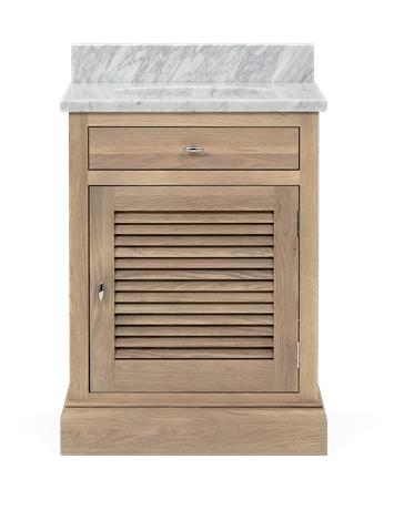 Edinburgh 640 Undermount Washstand With Basin-Right Door-VO-Vintage Oak Front